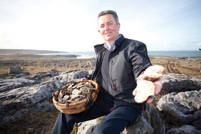 Burren Oysters, local seafood, Burren, ecotourism