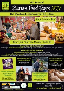 Burren food fayre, taste the Burren, eco-friendly