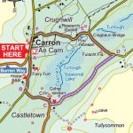 Carron Turlough Loop Map