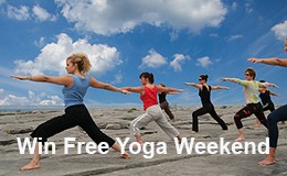Burren yoga, free weekend, reconnect