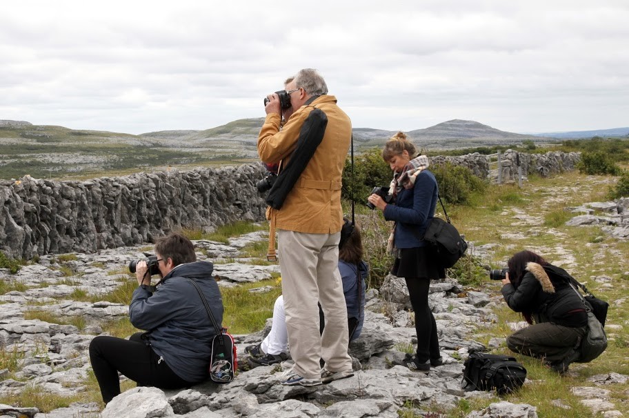 Photo Workshop, Burren College of Art, Activities in the Burren