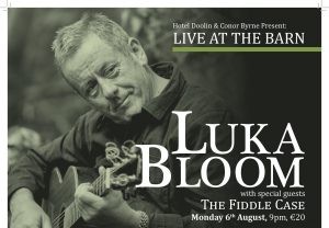 Hotel Doolin Concerts, Barn, Ecotourism reconnect