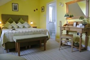 Guest bedroom at Drumcreehy Country House B&B, accommodation, holiday