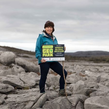 Marie McGauran, Burren Experience Guided Walks, adventure, activity, outdoor fun, limstone