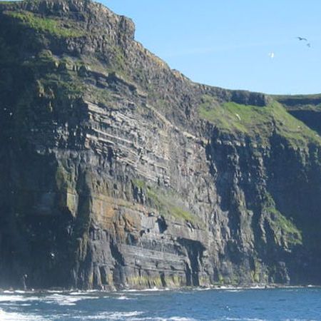 Cliffs of Moher, View form the boat, cruise