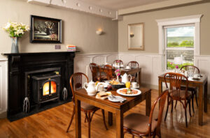 Cosy fire, breakfast, food, Burren Views