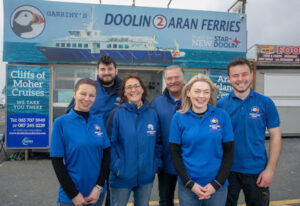 Doolin2Aran Ferries Office staff Picture, adventure holidays