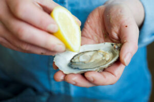 Flaggy shore oysters, artisan food producers in Co.Clare, Wild Atlantic Way adventure