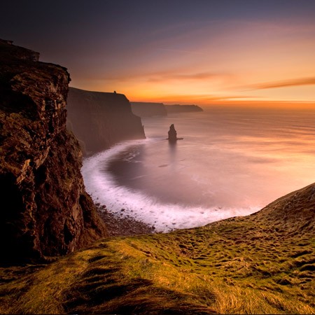 Sunset at the Cliffs of Moher, reconnect, adventure