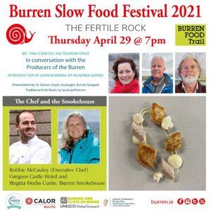 Burren slow food festival, Burren Smokehouse, Gregans Castle Hotel in the heart of the Burren